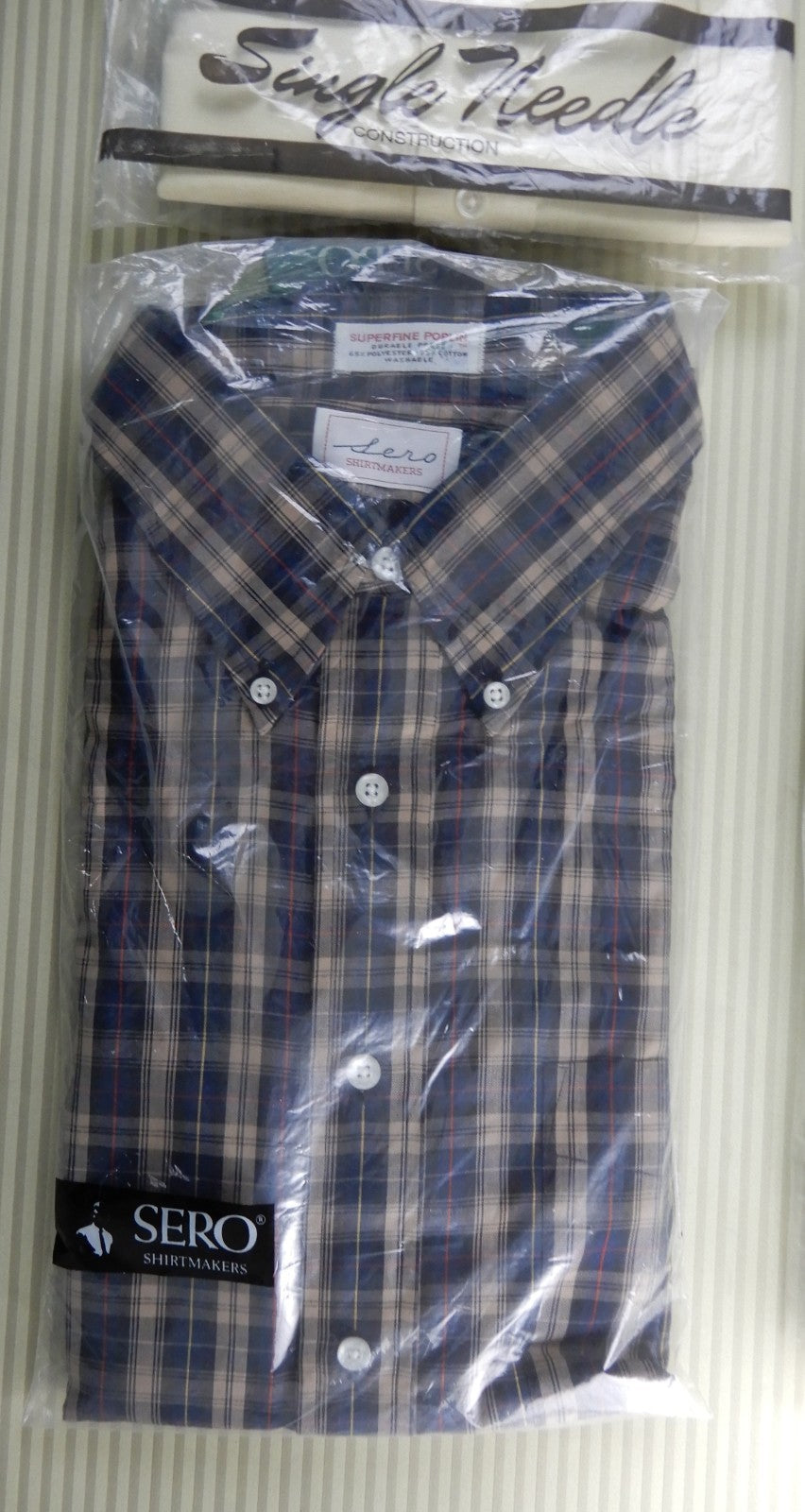 New 3 Long Sleeves One Short Sleeve Shirts Men's 16-1/2 -35 and 34 Lot of 4