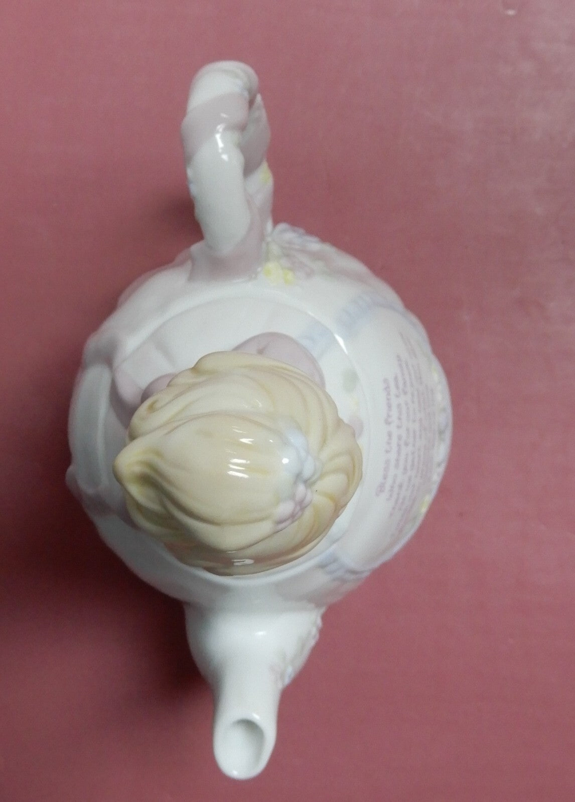 Vintage The Enesco Precious Moments Authentic Decorative Porcelain Tea Pot