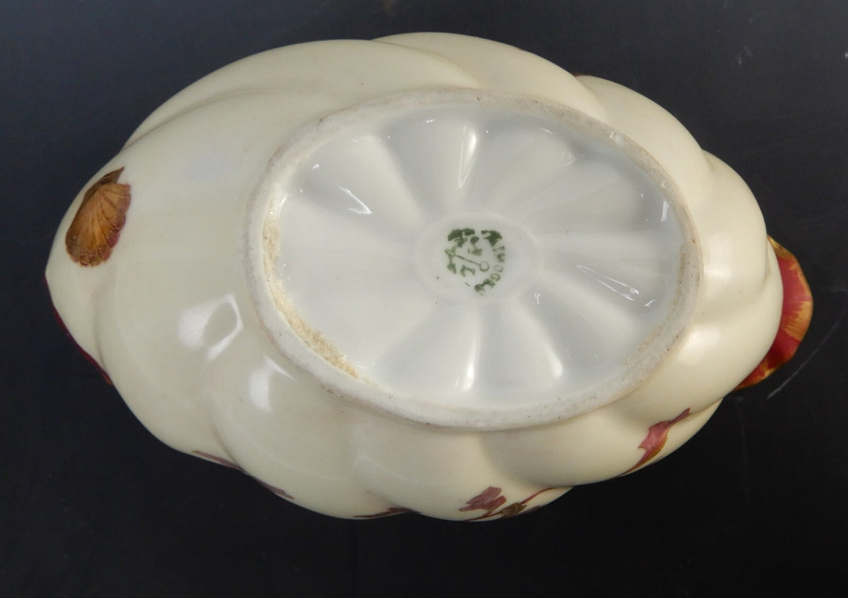 Vintage Limoges Alfred Lanternier AL Anchor 1890s Mark Gravy Bowl NO UNDER-PLATE