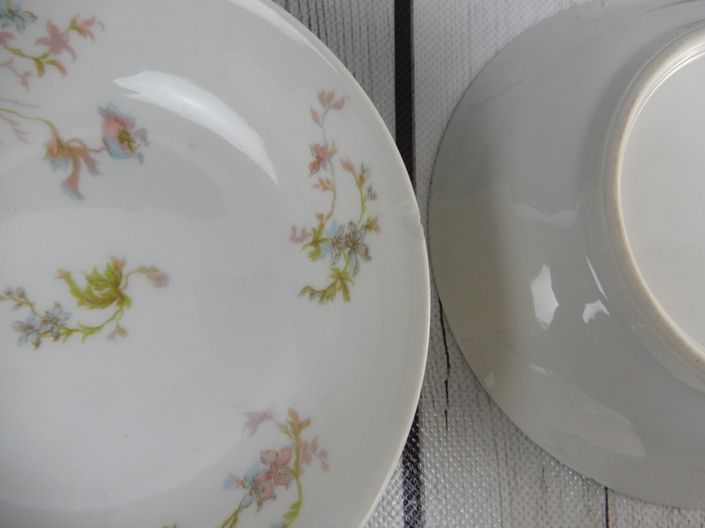 Vintage Haviland Limoges Schleiger 79 Set of 8 Pieces with CHIPS