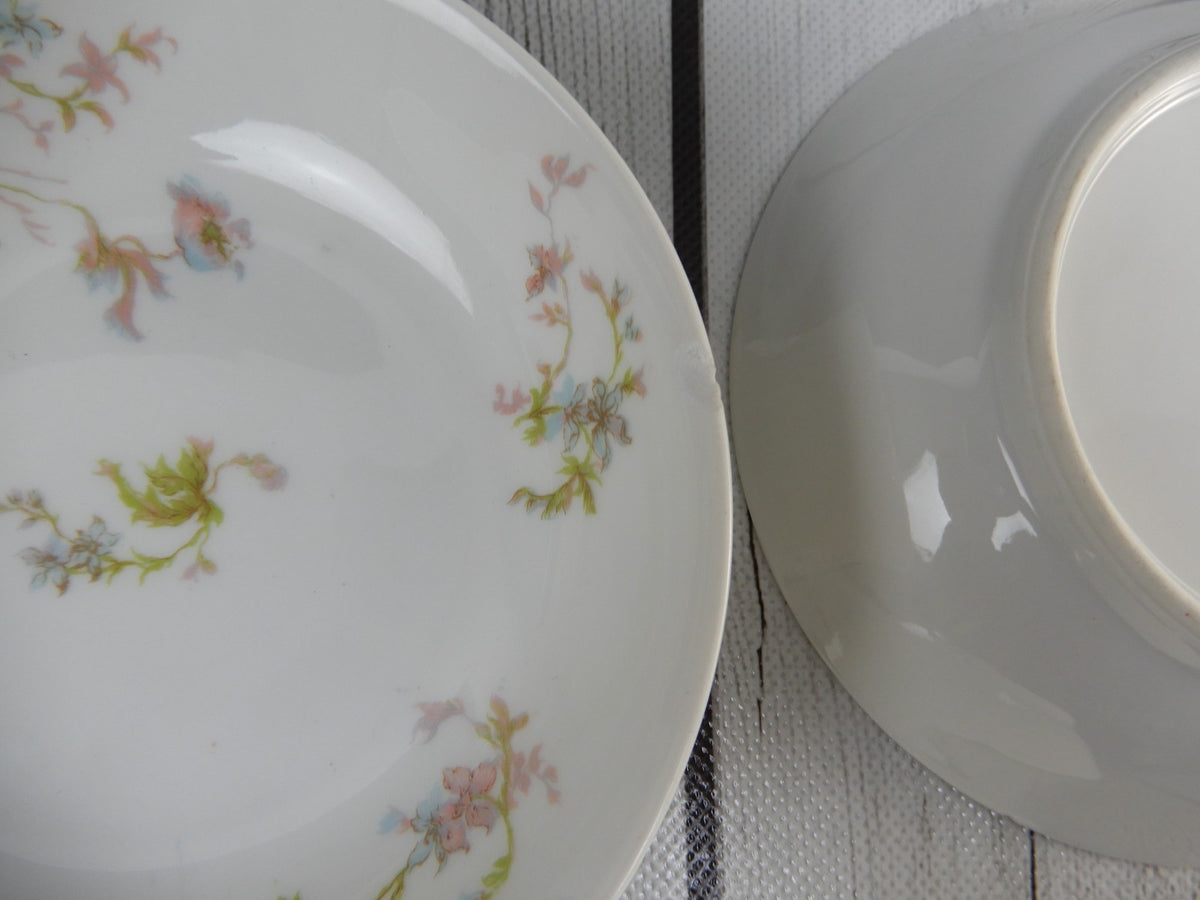 Vintage Haviland Limoges Schleiger 79 Set of 8 Pieces with CHIPS