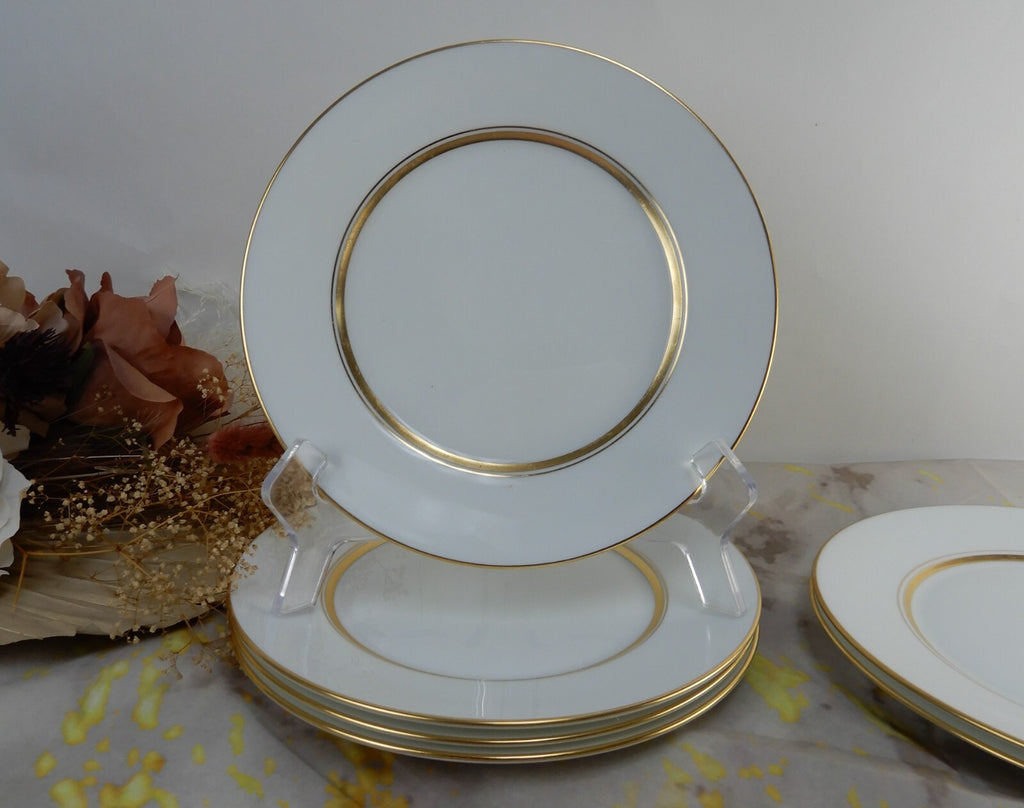 Vintage Oxford by Lenox USA Andover  Bone China. Set of 6 Salad Plates