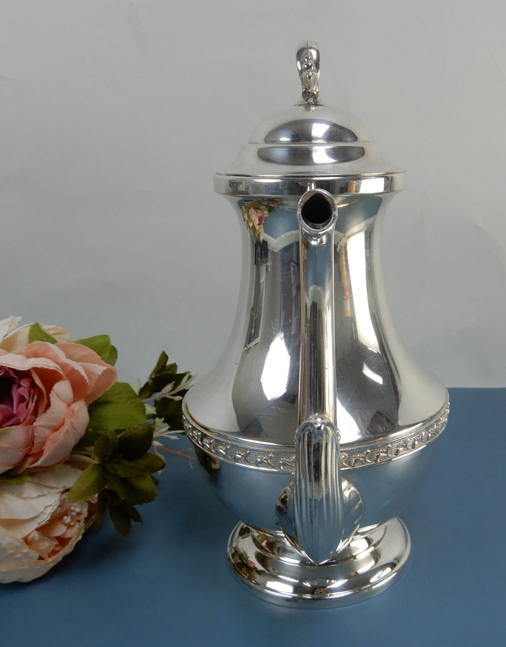 Antique "Sheets Rockford S.CO.1875" # 107 Silver Plate Coffee/Pot