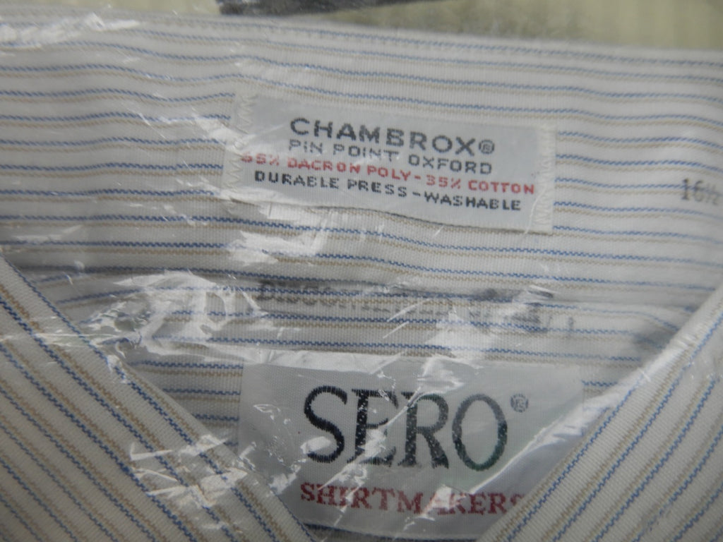 New 3 Long Sleeves One Short Sleeve Shirts Men's 16-1/2 -35 and 34 Lot of 4