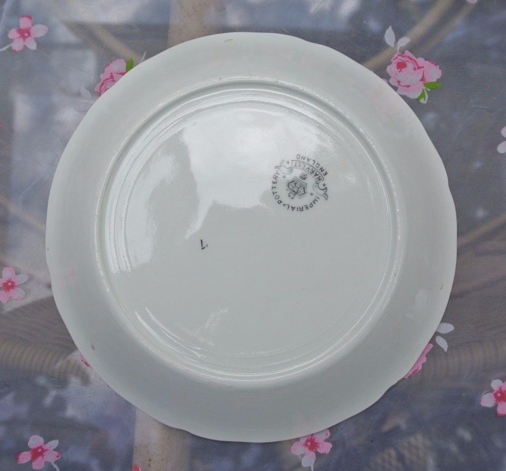 Imperial Pottery Harvest Grapes and Wheat 5-Piece Place Setting for 5