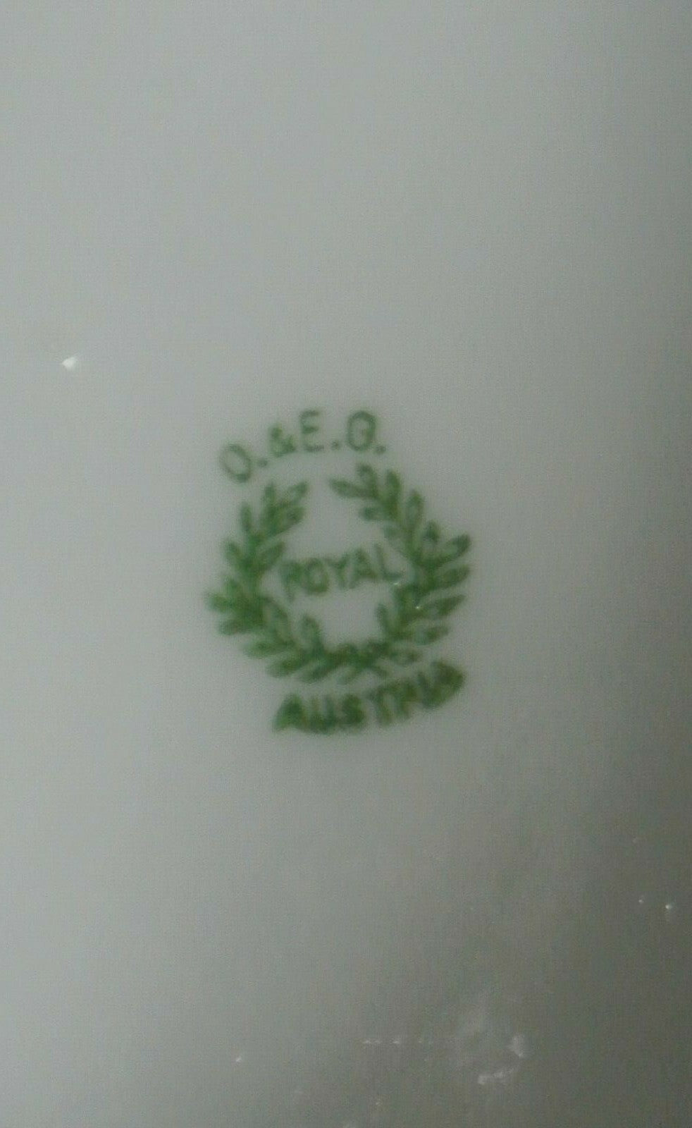 Oscar&Edgar Gutherz(O. &. E. G)Royal Austria Hand Painted Candle Holders 8-3/4"