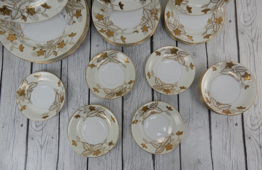 Vtg Anniversary Craftsman China Japan 30 Pc 6-Piece 5 Place Setting #178 Pattern