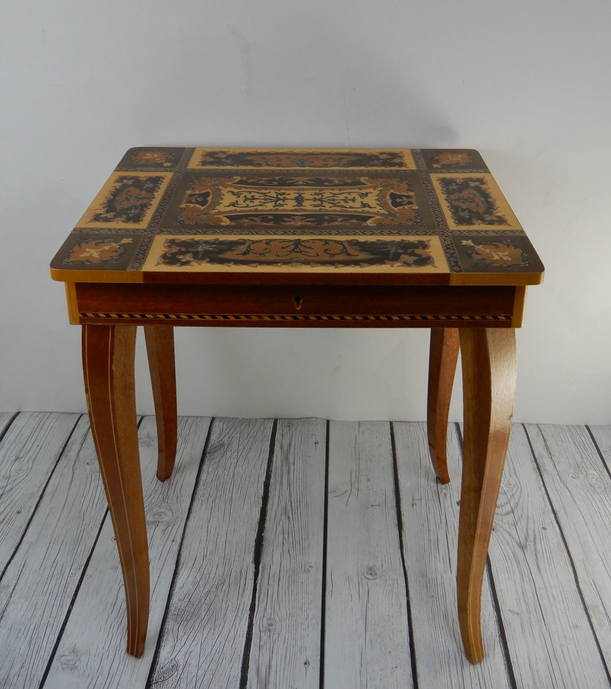Reuge Vintage Music Box Table Jewelry Box with Dr Zhivago Laras Theme