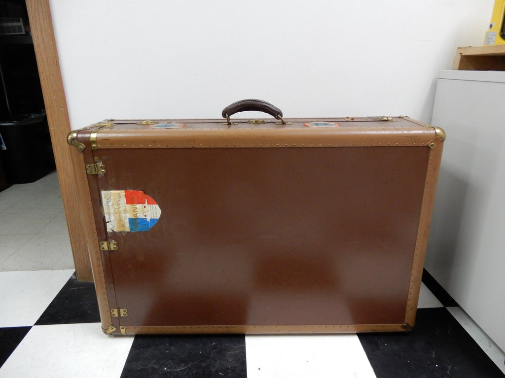 Hartmann Tourobe Gibraltarized Travel Wardrobe Hardside Trunk Suitcase 33-1/2"