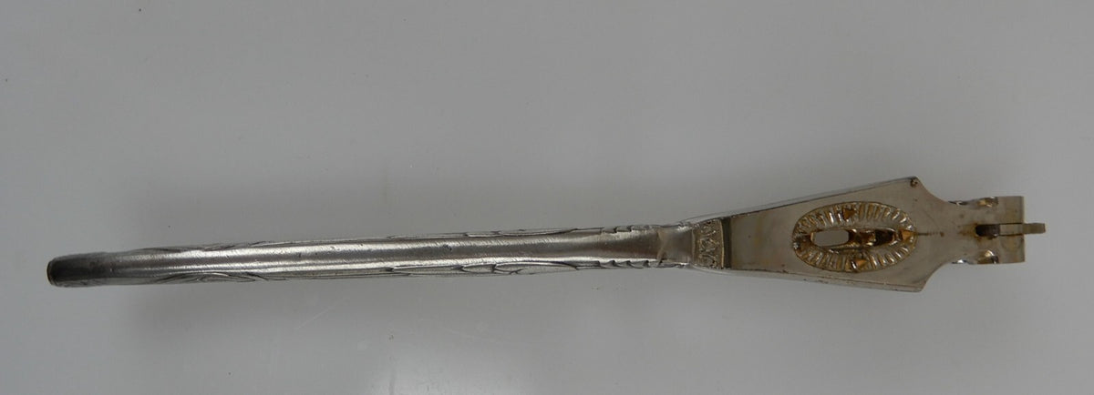 Stoeker Germany Nut Cracker Eagle Handles 1920 Chromed Steel  Old kitchen Tool