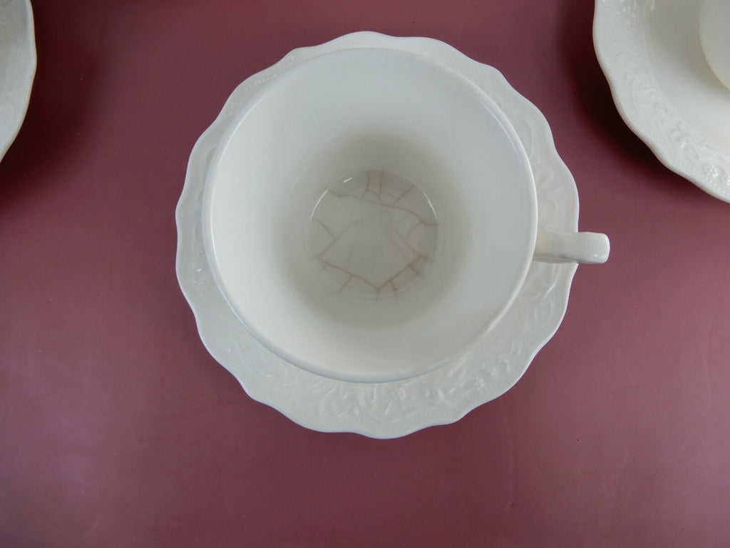 Vintage Mt Clemens Pottery Vogue China 4 Piece Place Settings for 3