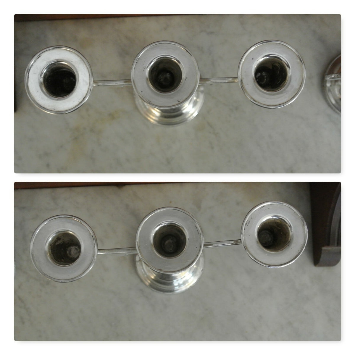 Antique Silver Plated Sheets Rockford S Co. 1875  Candle Holders -
