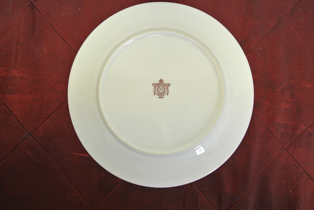 Set of 4 Noritake Blue Morimura China Cup and Saucer and Dessert Plate