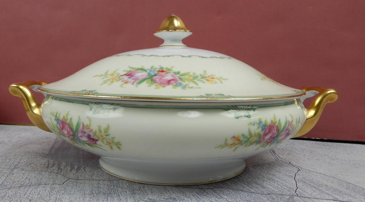 Vintage Hand Painted Morimura Fine China Made in Japan Vegetable Serving Bowl