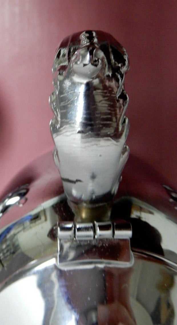 Vintage Sheridan Chrome Coffee Pot ,2 Handled Sugar Bowl w/Lid & Creamer