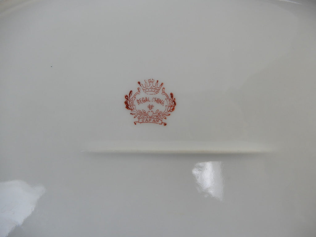 Vintage Regal China  Japan Set of 16-1/4" Platter and 12" Platter