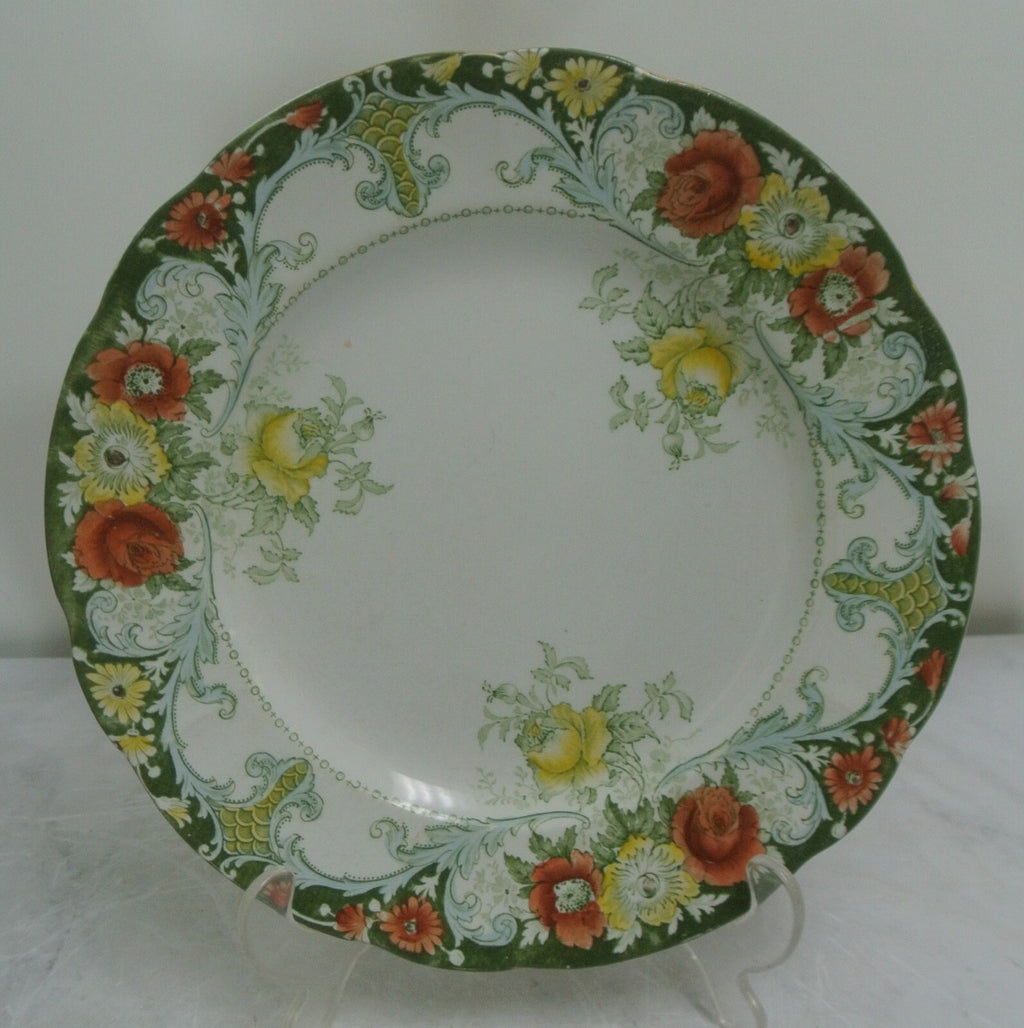 Set of 3 Antique Belmont J.H.W & Sons England Dinner Plates 'B'