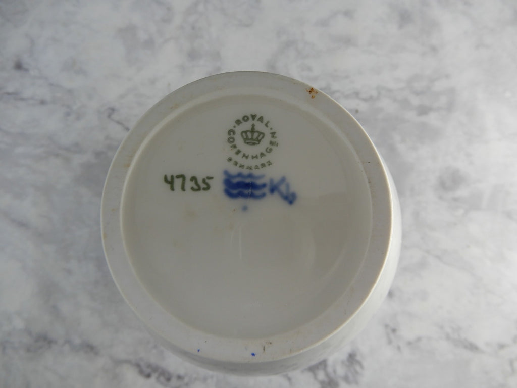 Royal Copenhagen Art Nouveau~  6-1/2" Vase with Marselisborg Castle