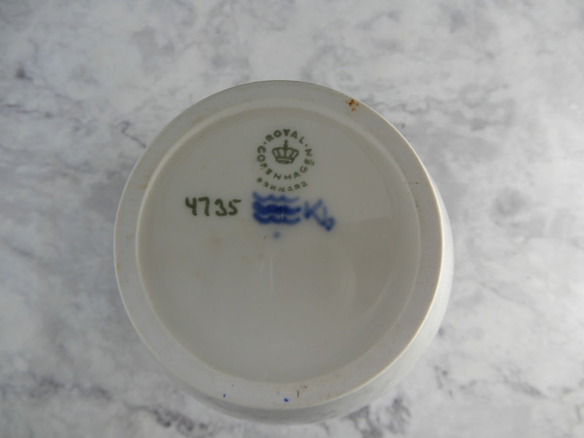 Royal Copenhagen Art Nouveau~  6-1/2" Vase with Marselisborg Castle