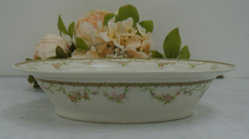 Vintage Theodore Haviland Limoges Oval Vegetable Bowl