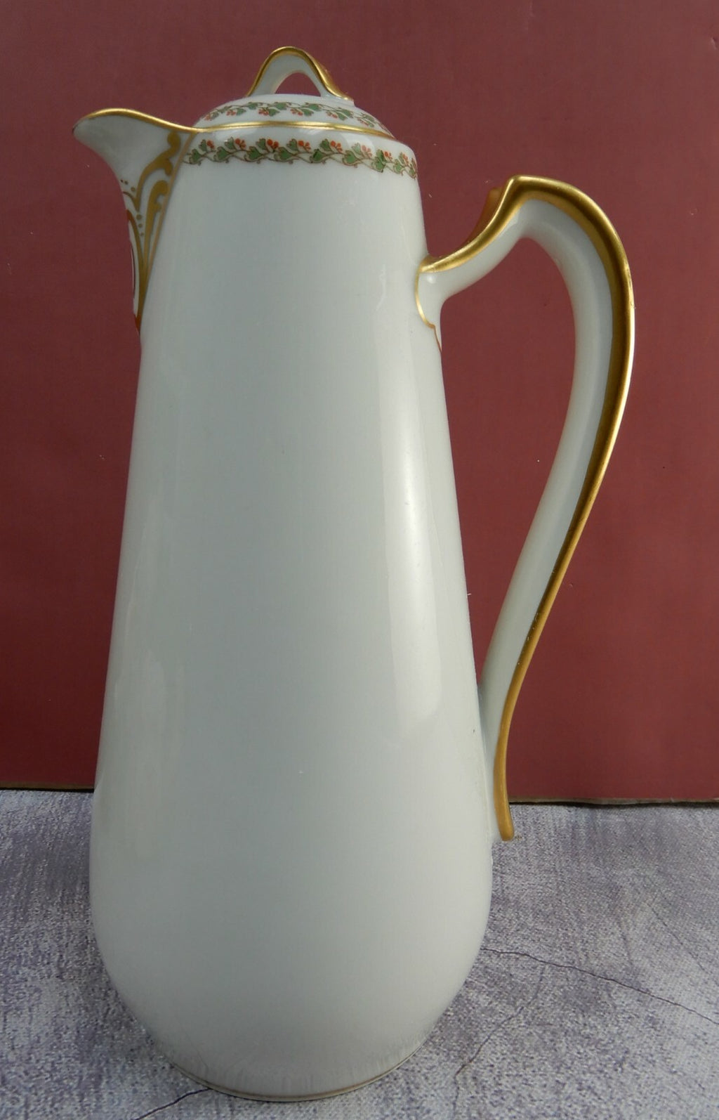 Vintage "The Lisbon" Haviland Limoges Chocolate Pot