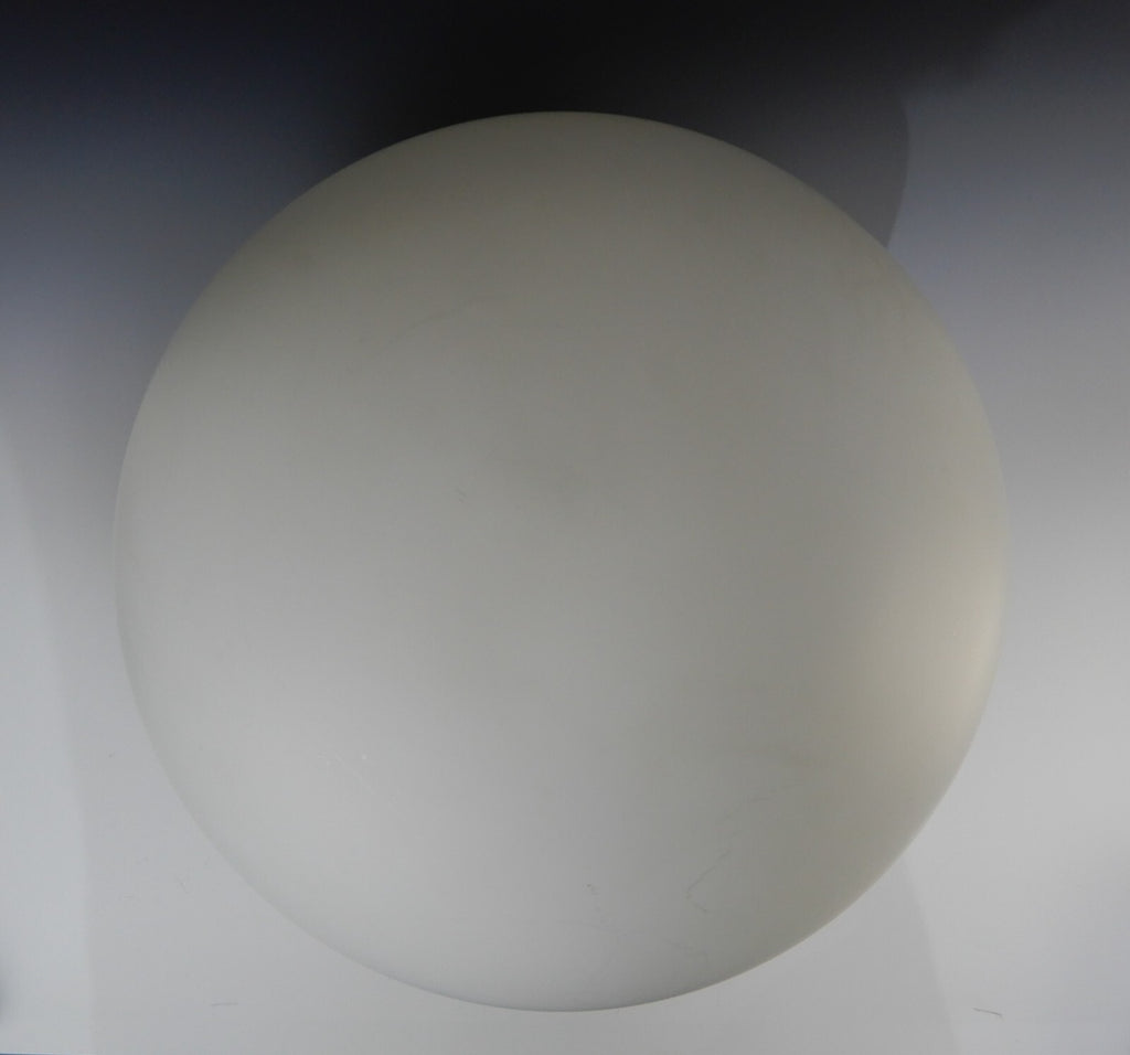 Vintage Neckless Milk Glass Globe Lamp Replacement  Shade 16" Diameter
