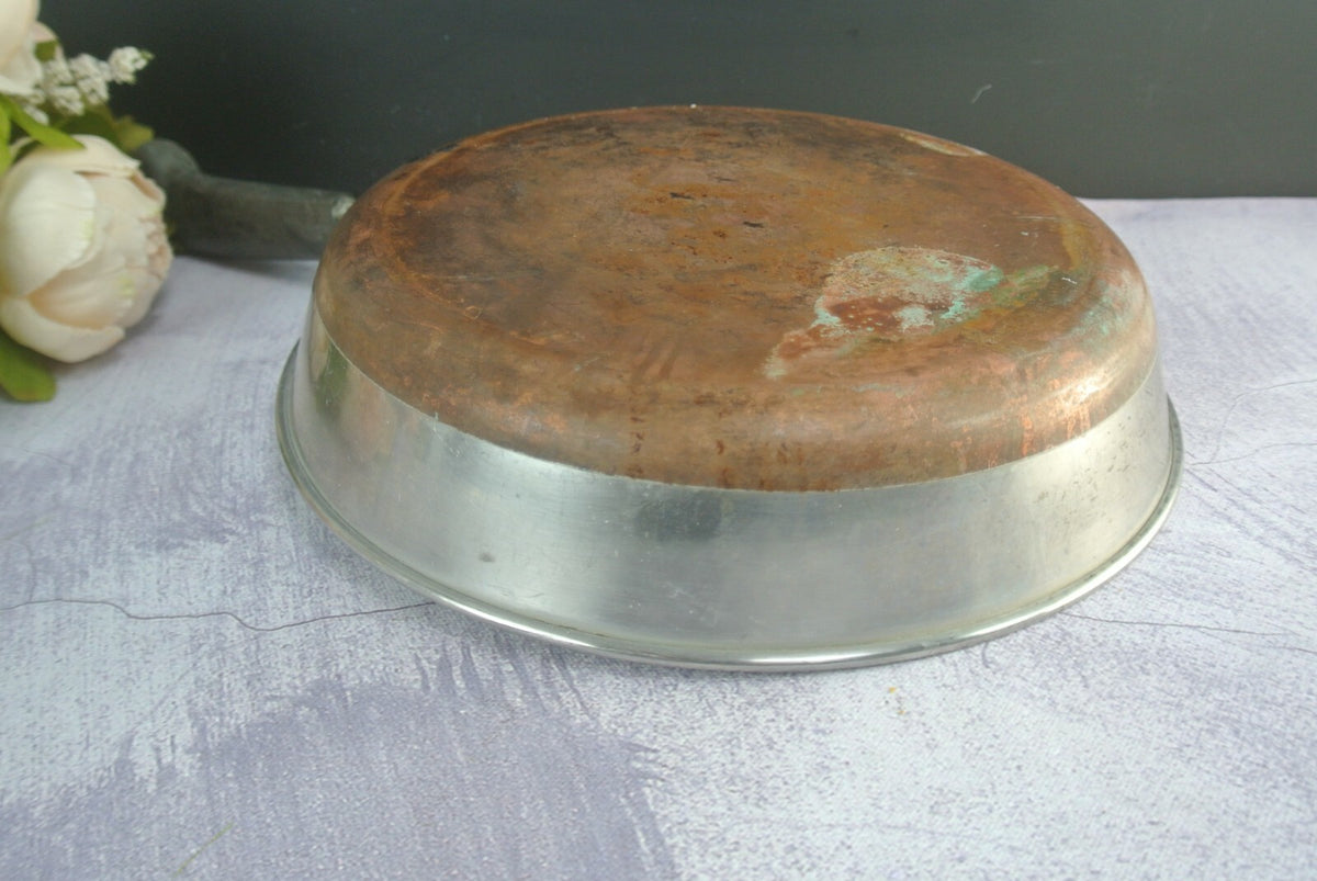 REVERE WARE 10 Inch Copper Clad Bottom Stainless Steel Frying Pan A