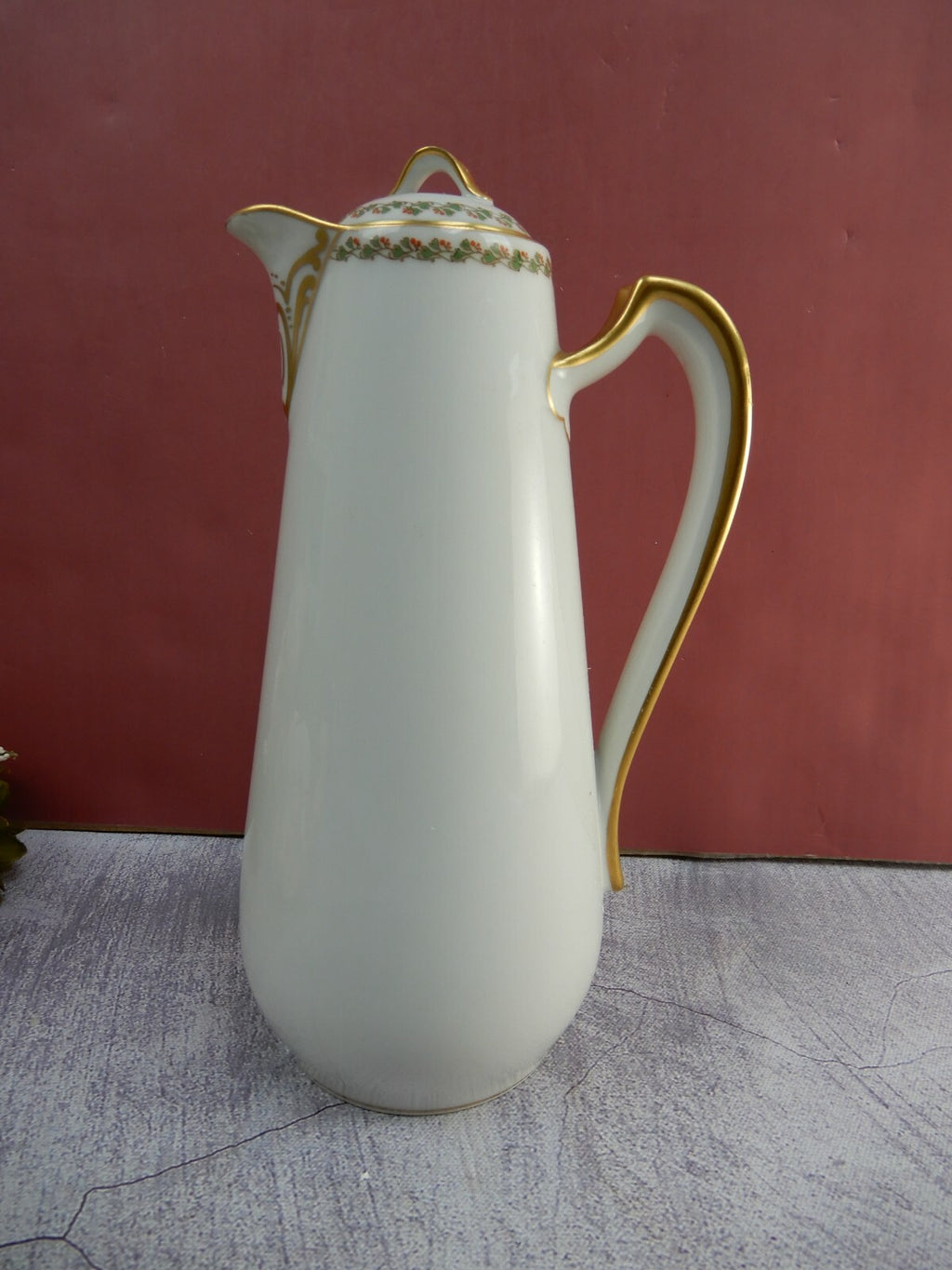 Vintage "The Lisbon" Haviland Limoges Chocolate Pot