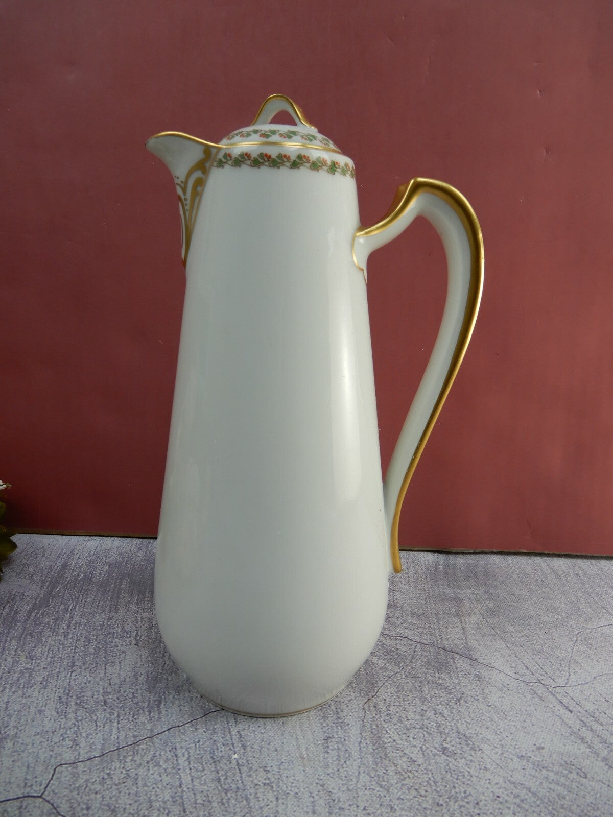 Vintage "The Lisbon" Haviland Limoges Chocolate Pot