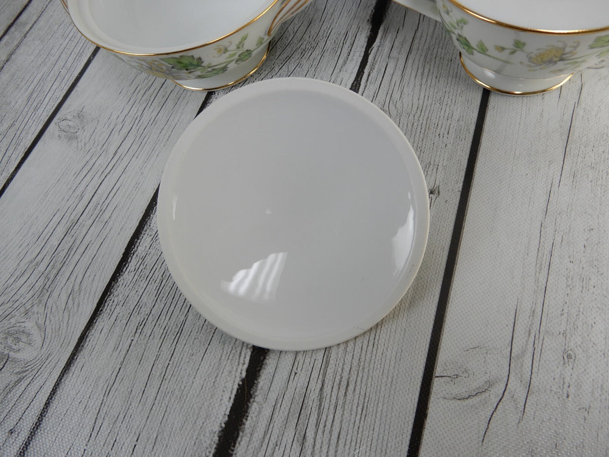 Servaware Set Noritake "Stanford 5220" Gravy Boat, Creamer and Sugar Bowl