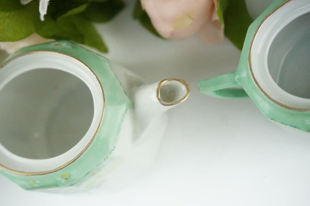 C. Tielsch  Altwasser Silesia Small Teapot,Creamer and Sugar Bowl