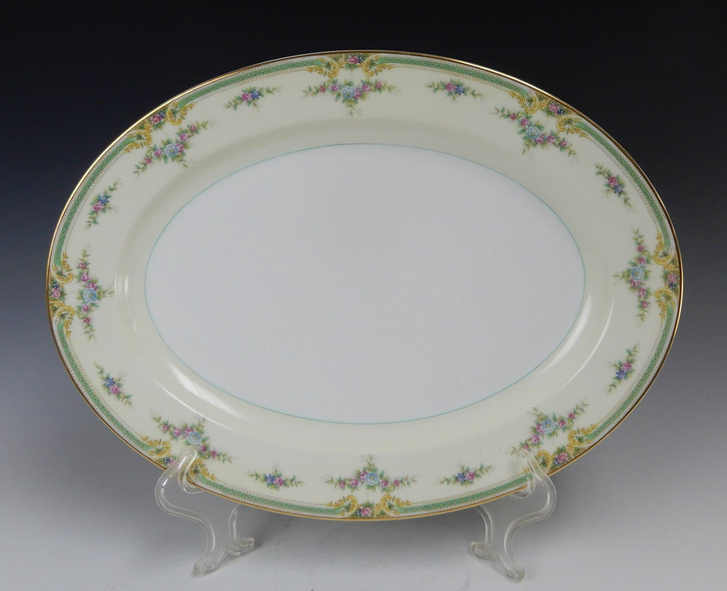 Vintage Noritake Floral Bouquet "Plaza" 16-1/4" Serving Platter