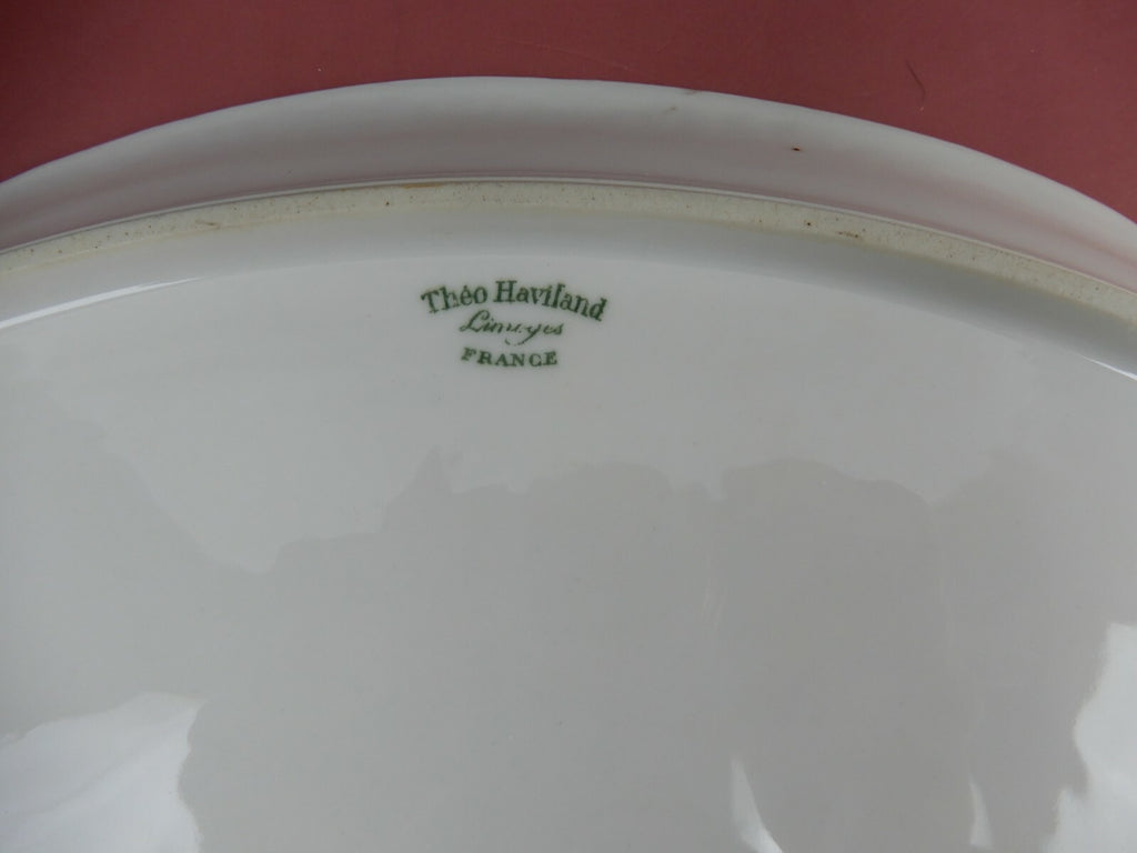 Vintage Theo Haviland Limoges France 11-1/2" Platter