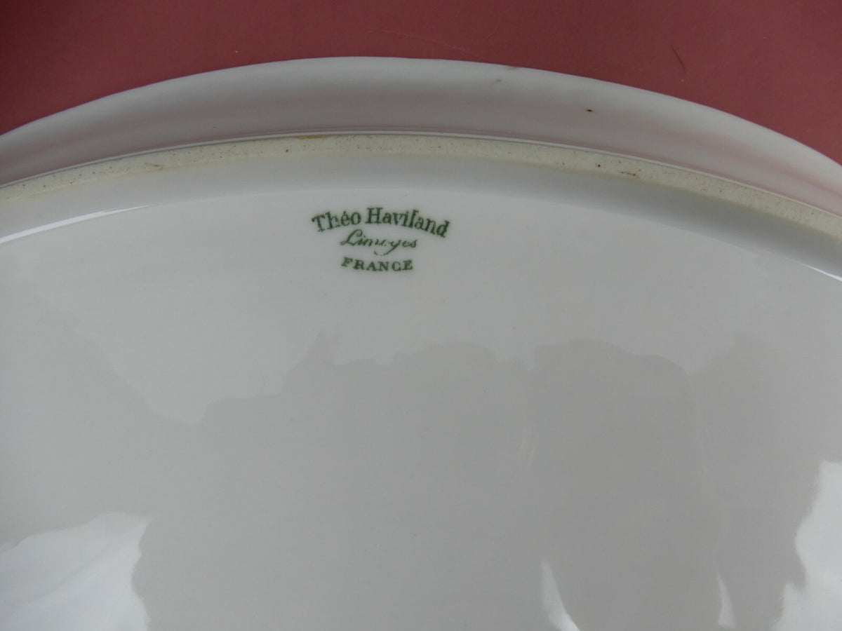 Vintage Theo Haviland Limoges France 11-1/2" Platter