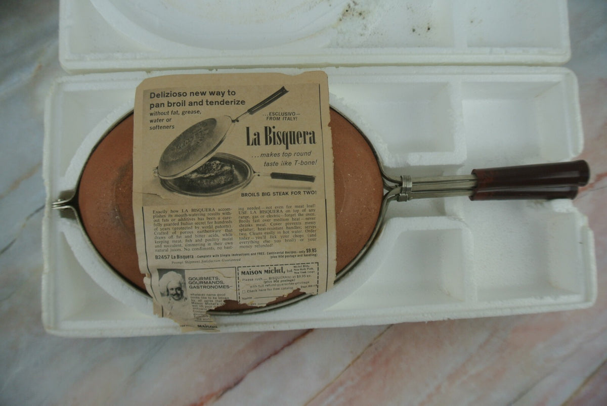 La Cotta, Stovetop Roaster/Grill Gourmet Clay Bakeware, Made in Italy
