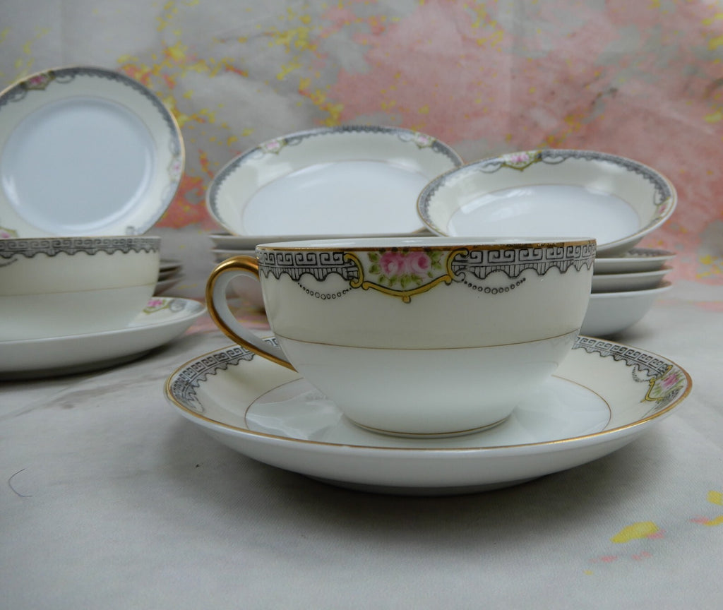Vintage 24 Piece  Noritake "DEERLODGE" China~ 4 Place Setting
