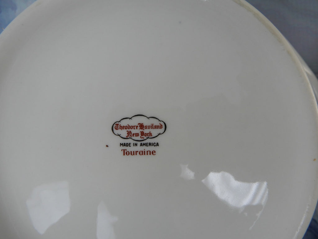 Vintage Theodore Haviland New York "Touraine" Tureen and Gravy Boat