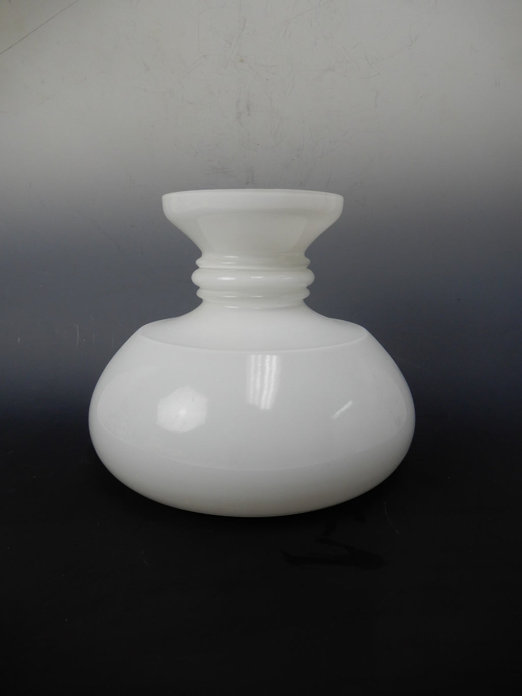 Vintage White Milk Glass Replacement Lamp Shade 7-1/4" Tall