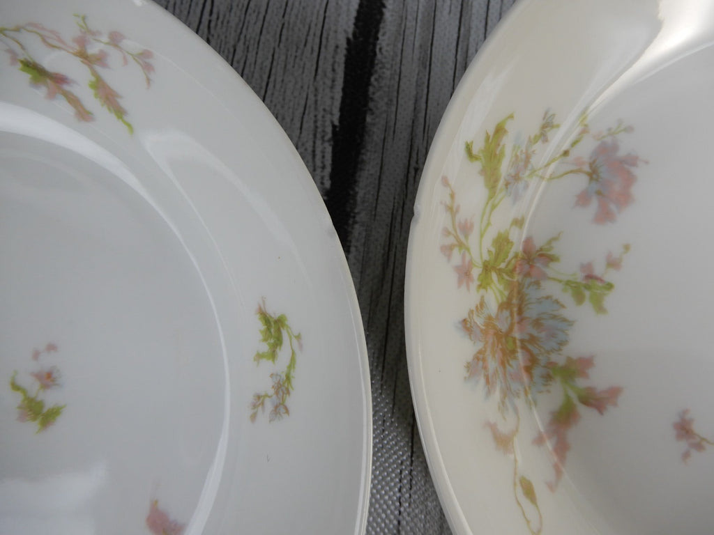 Vintage Haviland Limoges Schleiger 79 Set of 8 Pieces with CHIPS