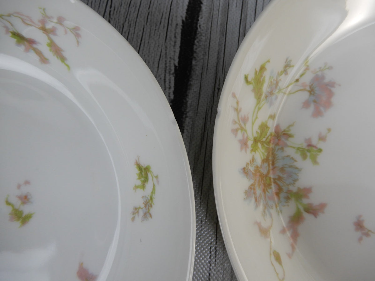 Vintage Haviland Limoges Schleiger 79 Set of 8 Pieces with CHIPS