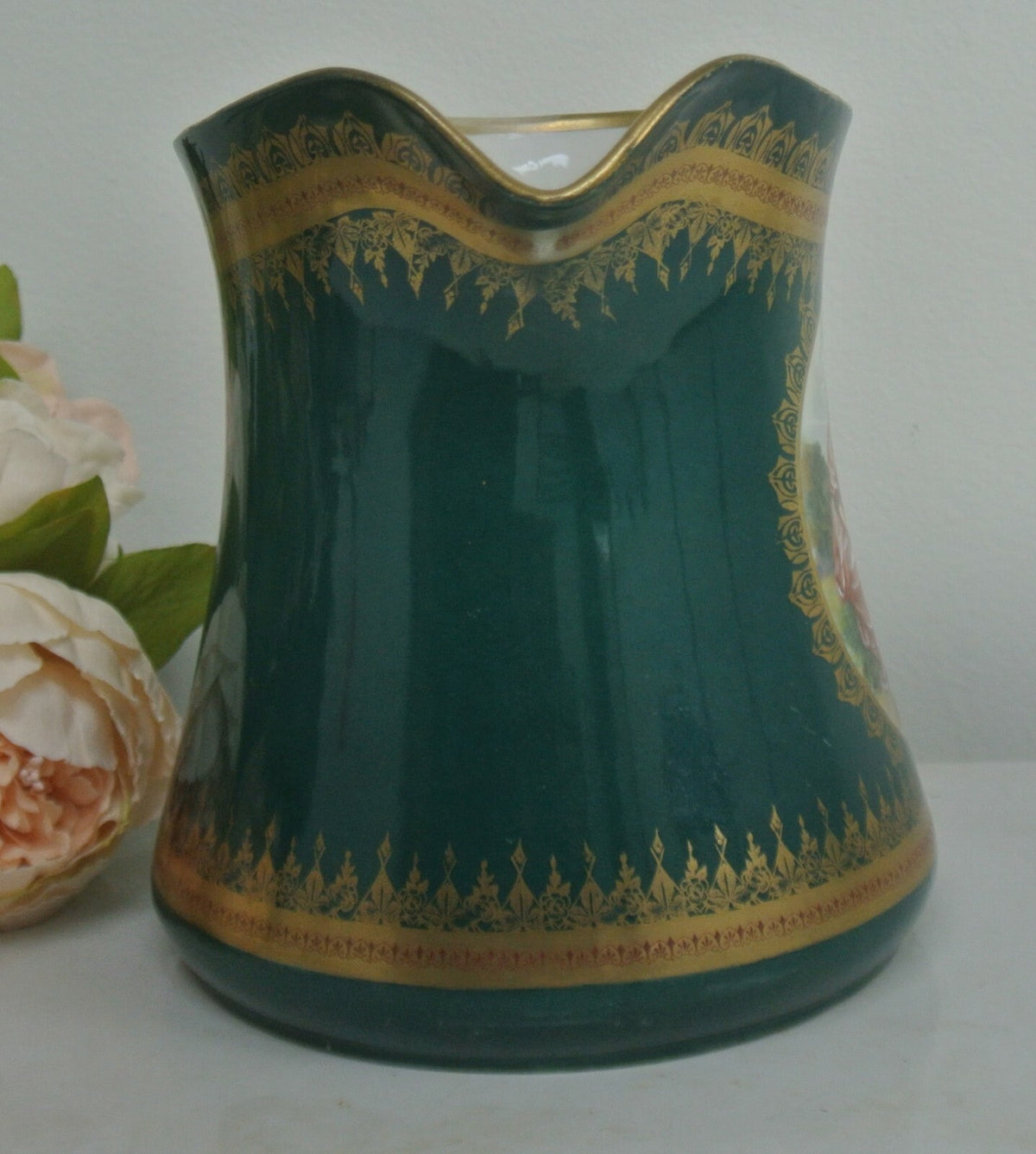 Vintage Habsburg  Austria Pitcher with Portrait