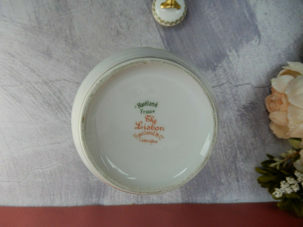 Vintage "The Lisbon" Haviland Limoges Chocolate Pot