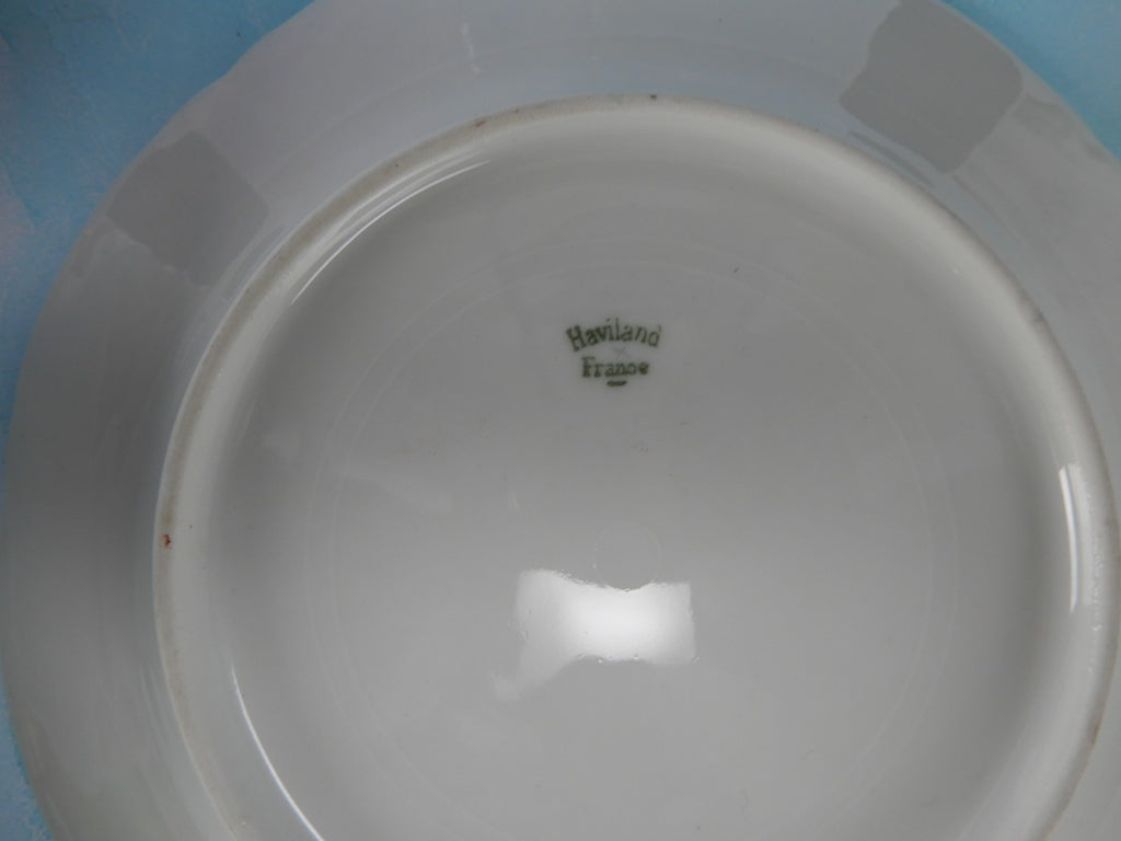 Vintage Haviland Limoges Schleiger 41 Made in France Set of Four 7-3/8" Plates