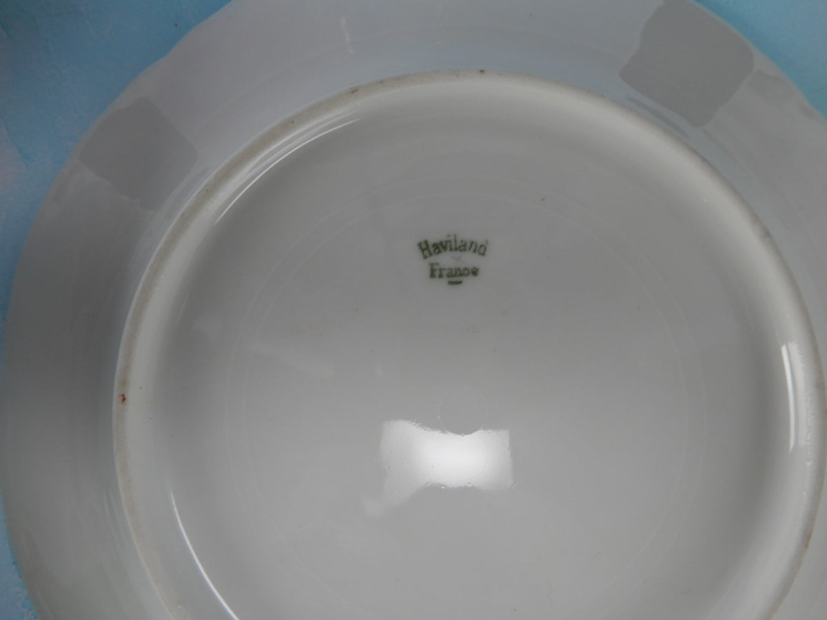 Vintage Haviland Limoges Schleiger 41 Made in France Set of Four 7-3/8" Plates