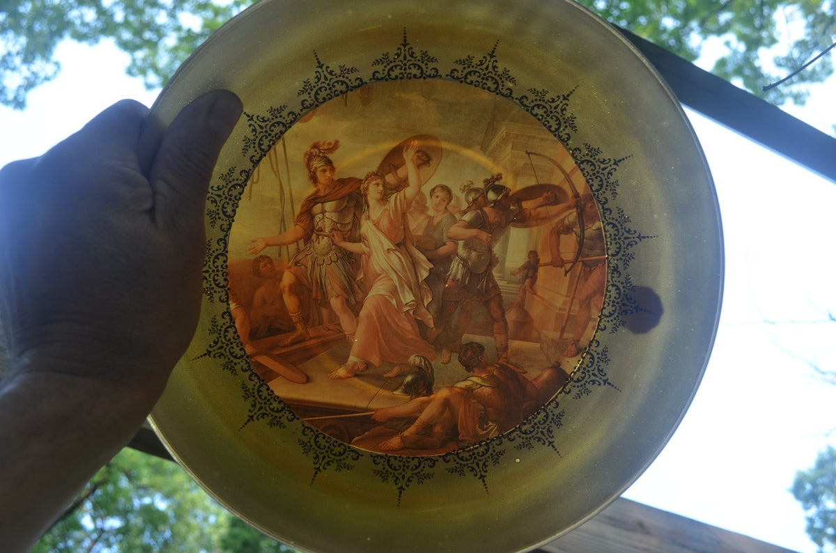 Ratto Di Elena G. Hamilton Ardalt Made In Italy Glass Collectible Bowl