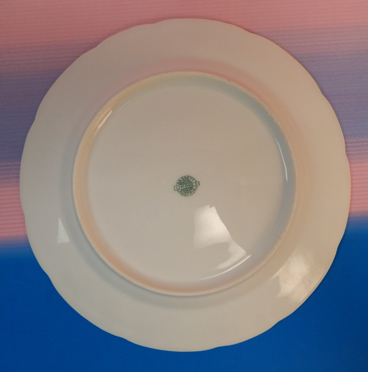 Set of 5 Bassett Limoges Austria "5789" Pattern 8-1/2" Salad Plates