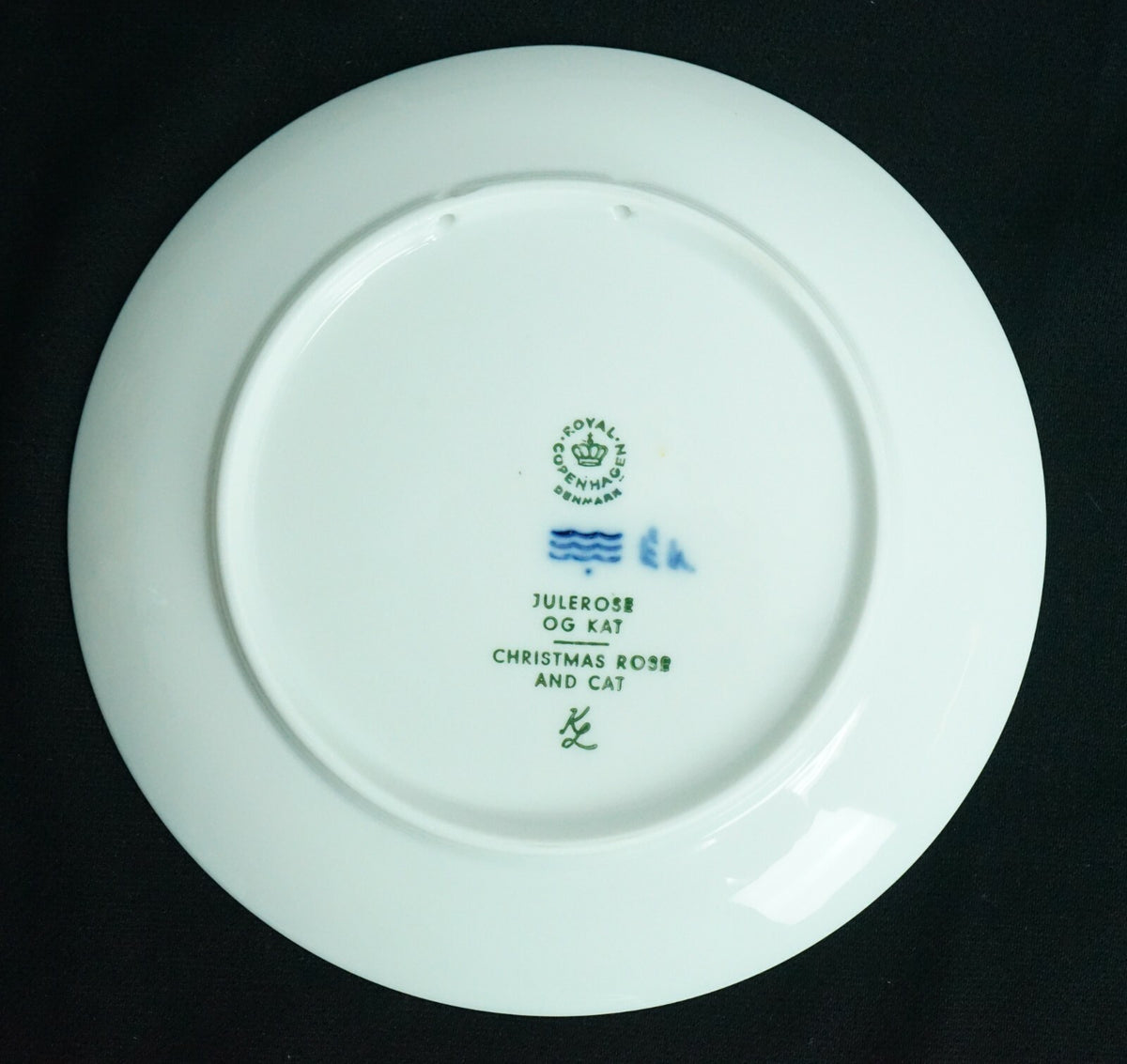 4 Royal Copenhagen Denmark Annual Christmas Plate 1968, 69, 70, 71 Kai Lange