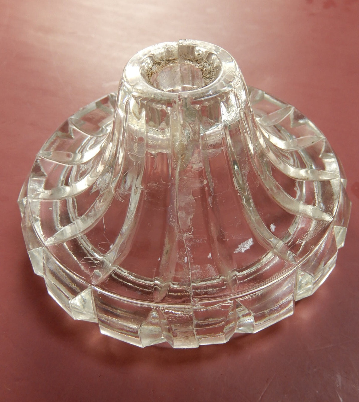 21" 5 Arm Light Light Crystal & Glass Chandelier