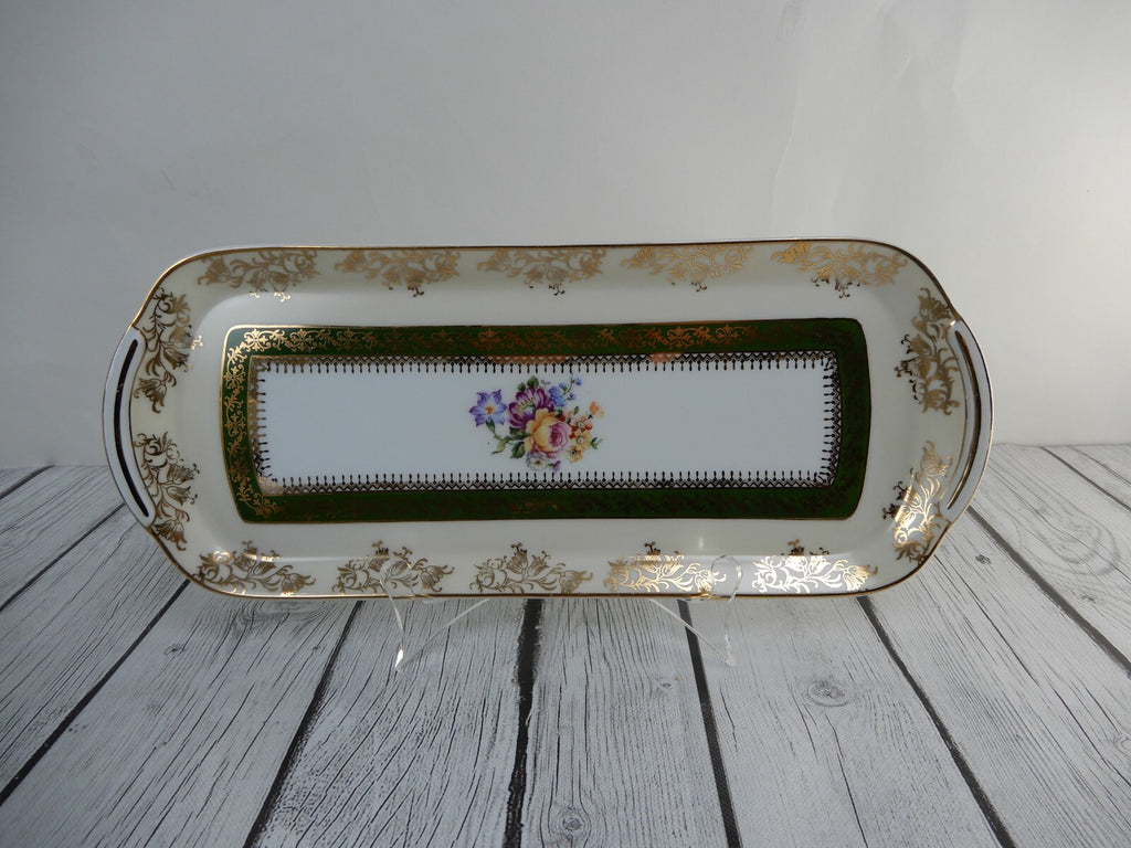 Vintage CH Field Haviland Limoges. Label de Qualite. 14-1/2" Tray