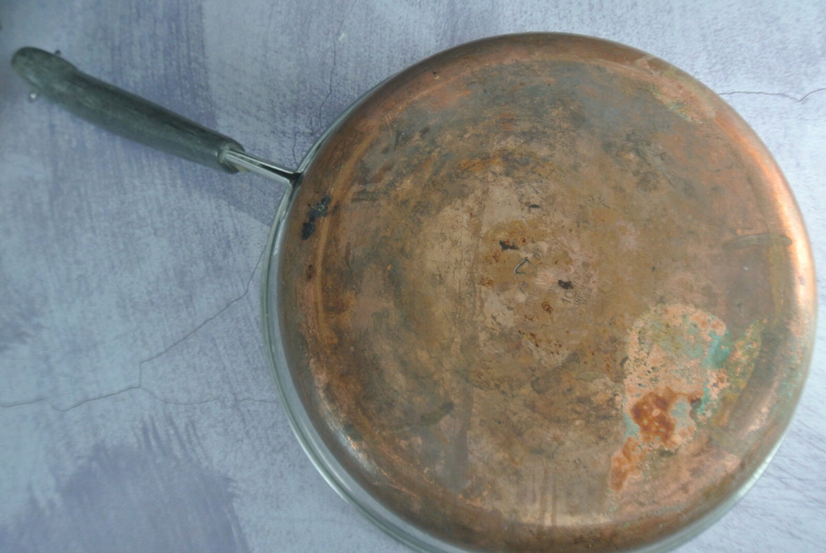 REVERE WARE 10 Inch Copper Clad Bottom Stainless Steel Frying Pan B